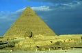 AFRICA EGYPT CAIRO GIZA PYRAMIDS Royalty Free Stock Photo