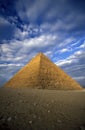 AFRICA EGYPT CAIRO GIZA PYRAMIDS Royalty Free Stock Photo