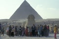 AFRICA EGYPT CAIRO GIZA PYRAMIDS SPHINX