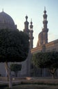 AFRICA EGYPT CAIRO OLD TOWN SULTAN HASSAN MOSQUE Royalty Free Stock Photo