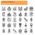 Africa Elements , Pixel Perfect Icons