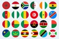 africa flags countries african cup egypt can