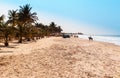 Africa Gambia - paradise beach Royalty Free Stock Photo