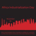 Africa Industrialization Day.