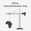 Africa industrialization day Royalty Free Stock Photo