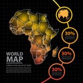 Africa Map design Vector Illustration