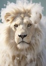 Africa lion male predator wild feline nature animal wildlife carnivore