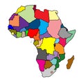 Africa map