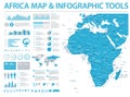 Africa Map - Info Graphic Vector Illustration