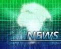 Africa News splash screen Royalty Free Stock Photo