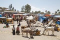Africa rural market Royalty Free Stock Photo