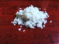 Africa salt.crystal white Royalty Free Stock Photo