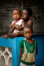 Africa, Sierra leone, the small village of Mabendo Royalty Free Stock Photo