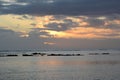 Africa,sunset in Mont Choisy in Mauritius