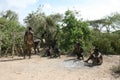 Africa,Tanzania, tribe descending of the aborigina