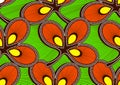 African abstract flower seamless pattern 16