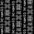 African Adinkra Pattern