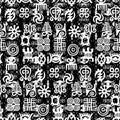 African Adinkra Pattern