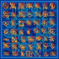 African Adinkra Pattern