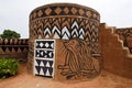 African adobe hut