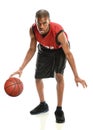 African American Basketball Player Royalty Free Stock Photo