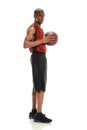 African American Basketball Player Royalty Free Stock Photo