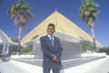 An African-American boy dressed for a church service,Coco Beach, FL Royalty Free Stock Photo