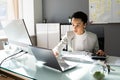 African American Business Accountant Lady