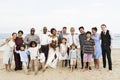 African American couple`s wedding day Royalty Free Stock Photo