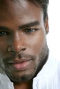 African american cute black young man portrait Royalty Free Stock Photo