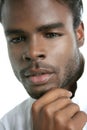 African american cute black young man portrait Royalty Free Stock Photo