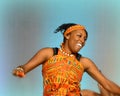 African American Dancer Royalty Free Stock Photo