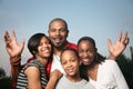 African American family Royalty Free Stock Photo