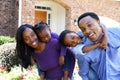 African American Family Royalty Free Stock Photo