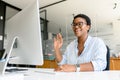 African-American female office employee Royalty Free Stock Photo
