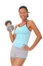 African American Health & Fitness Girl Royalty Free Stock Photo