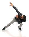 African American Hip Hop Dancer Royalty Free Stock Photo