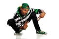 African American Hip Hop Man Dancing Royalty Free Stock Photo