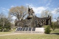 African America history memorial sculpture in city Austin