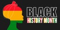 African American history month, banner, background, flyer