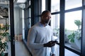 African American man having a phone call Royalty Free Stock Photo