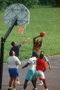 African American men playing