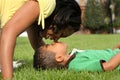 African American Mother and Child Royalty Free Stock Photo