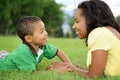 African American Mother and Child Royalty Free Stock Photo