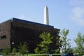 African American museum and Washington monument