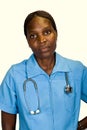 African American nurse Royalty Free Stock Photo