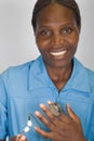 African American nurse Royalty Free Stock Photo