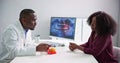 African American Patient Dental Checkup Royalty Free Stock Photo