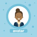 African American Woman Avatar Businesswoman Profile Icon Element User Image Female Face