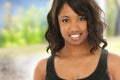 African American Woman with Great Smile Royalty Free Stock Photo